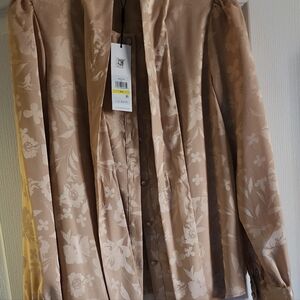 Calvin Klein Floral Patterned Blouse